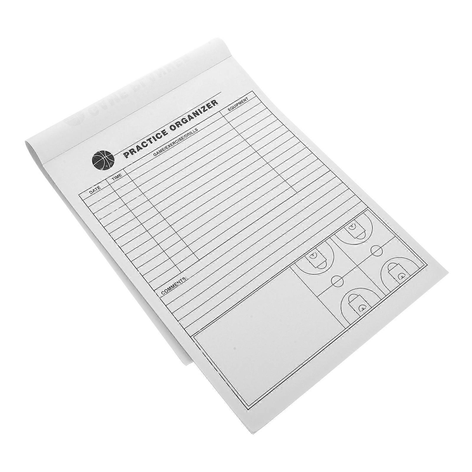 Basketball Scorebook Score Keeping Book for Game Recording and Tracking