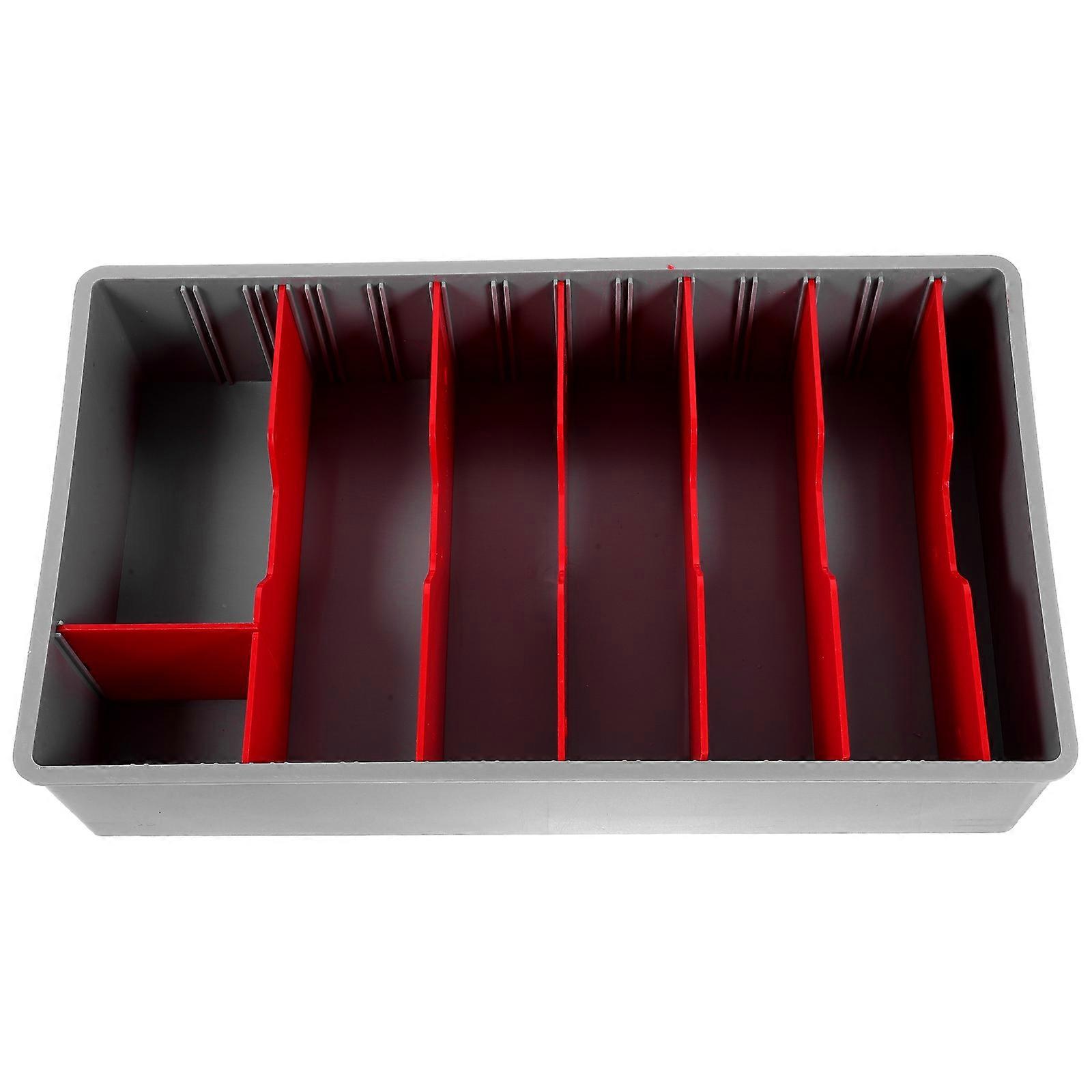 Rectangular Cash Tray 5Pcs Money Tray Replacement Compartment For Office And Retail Store