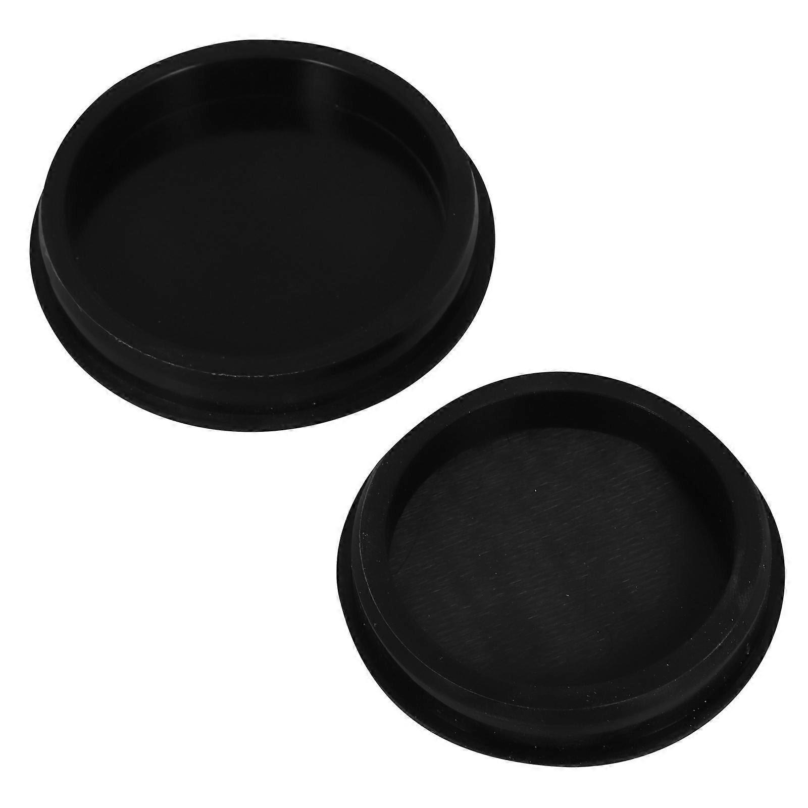 2pcs Drum Pads for Public Space Practice Mute Set with Resonance Cover Replacements and Aesthetic Appeal