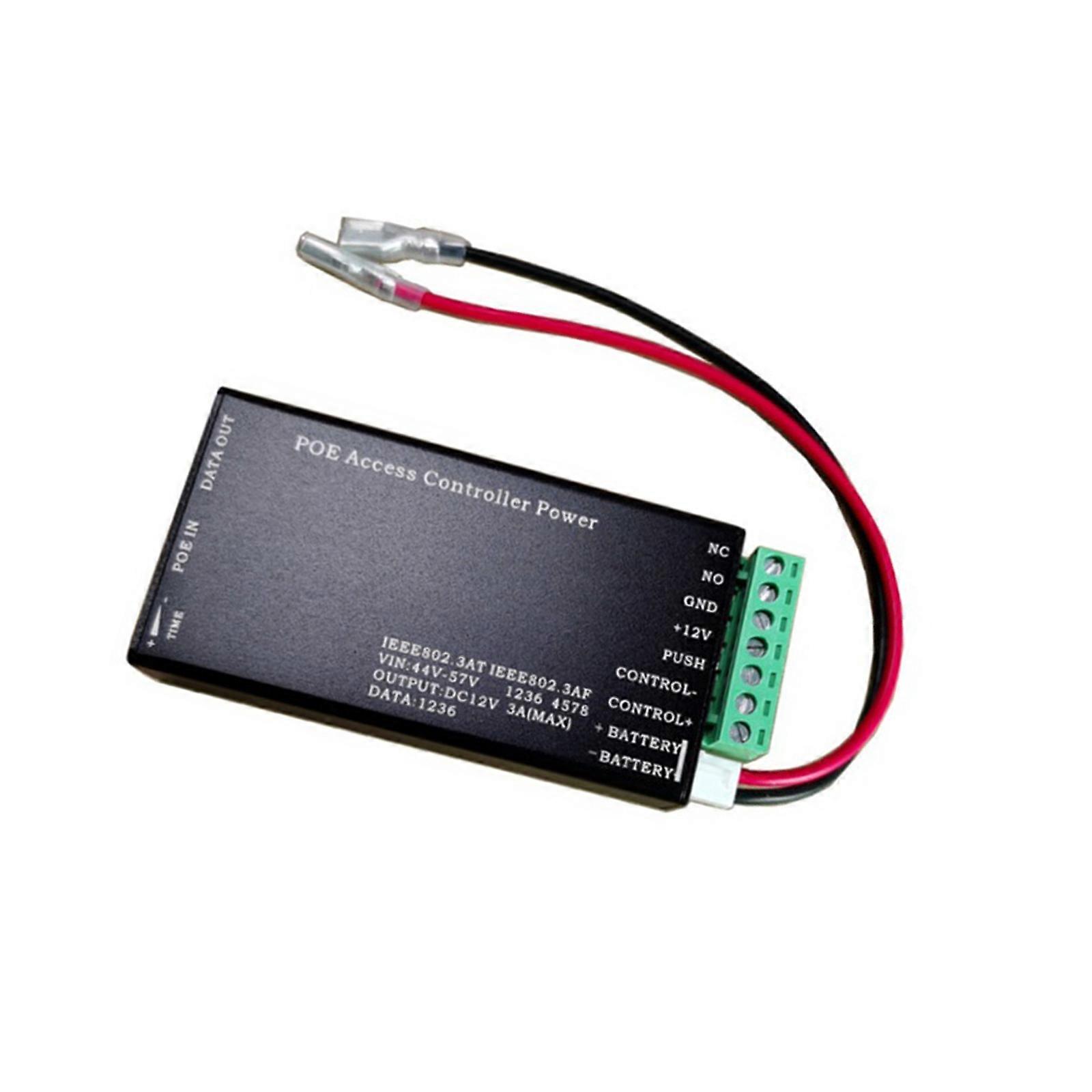 Isolation Technology POE Power Adapters 48V Convert to 12.6V 3A Reducing EMIs for Enhances Security System Performances Multicolor