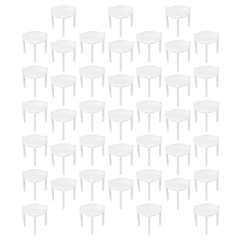 White Plastic Pizza Rack for Home Use and Practical Small Size Fits Perfectly in Pizza Box