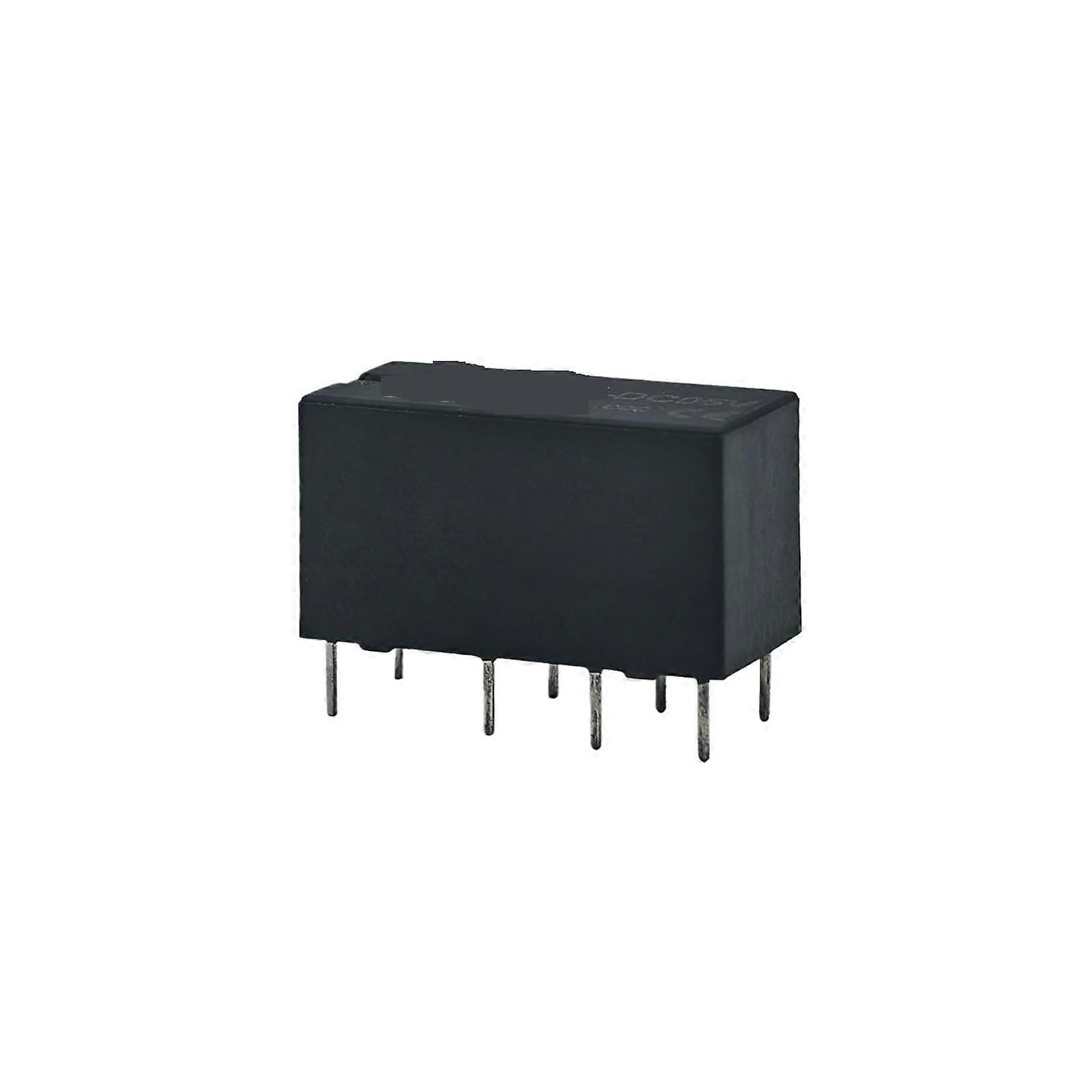 Relay HK19F 8 Pin DPDT 12V 2A Small Signal with Dual Circuit Control 24V and 5V