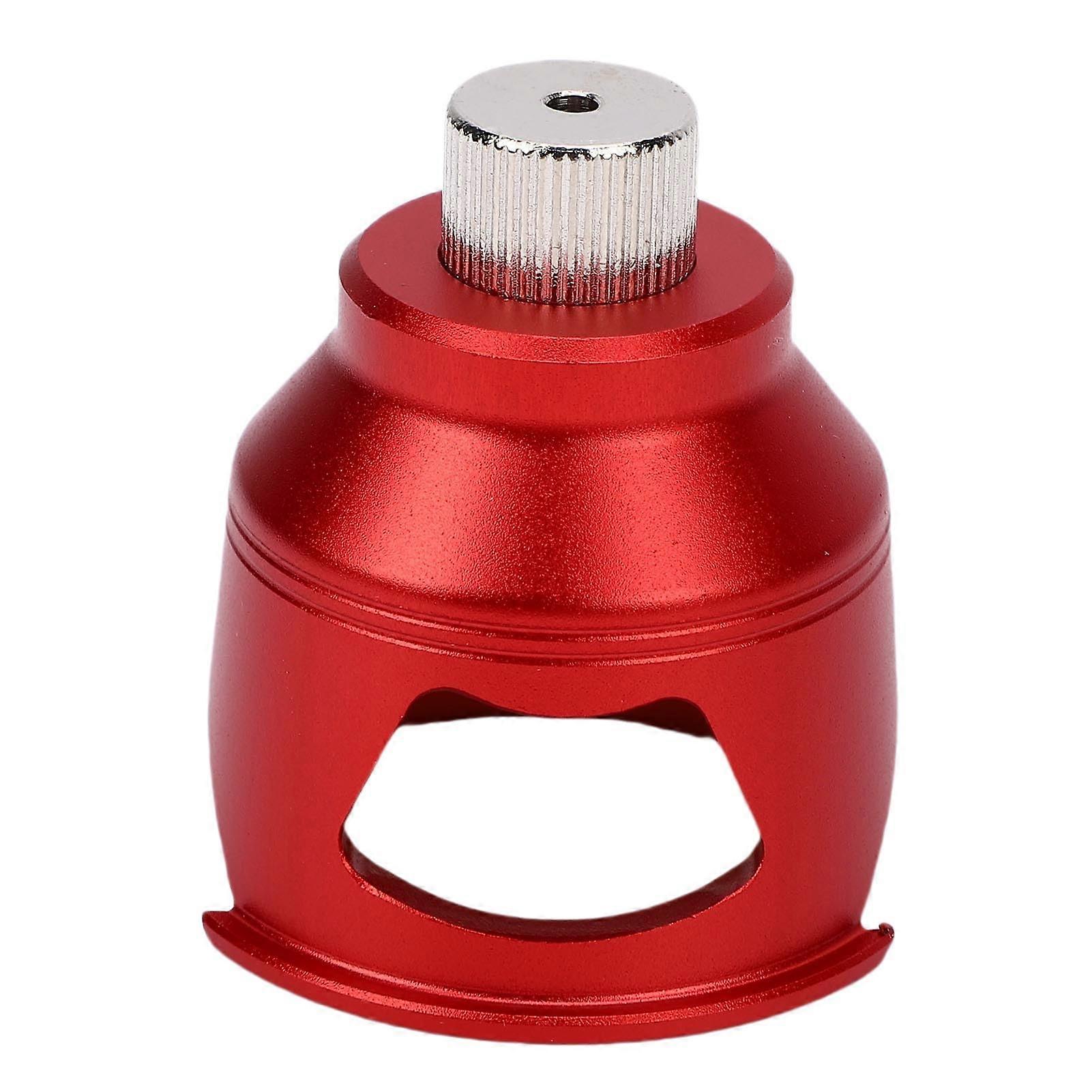 Drill Guide with 9 Bushings 210mm Aluminum Alloy Drill Jig for Precise Hole Alignment in Woodworking