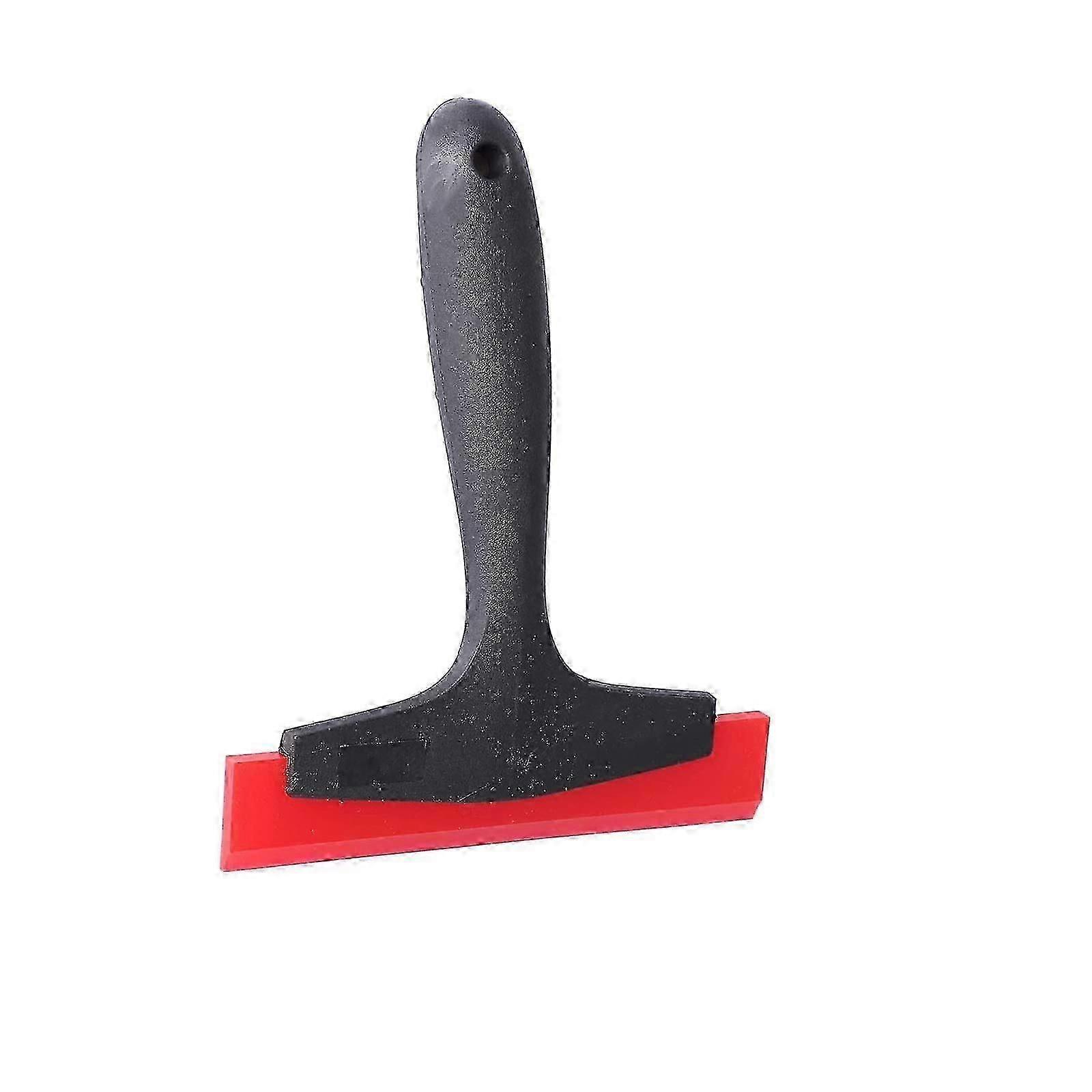 Window squeegee for cleaning bathroom windows