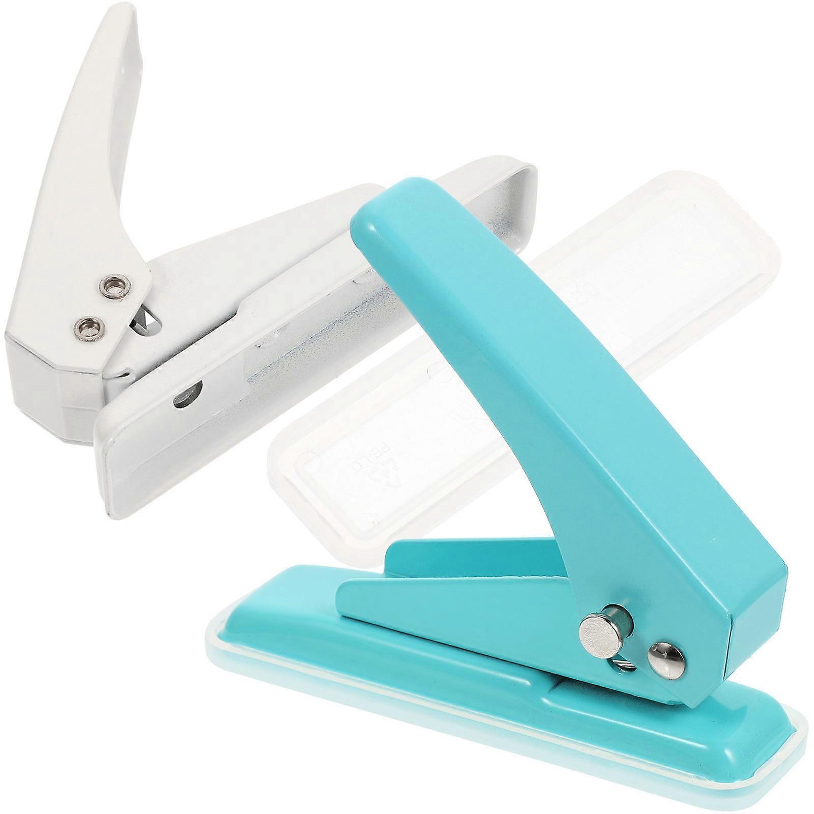 Paper Hole Puncher for Planner Use 6Pcs with Assorted Colors