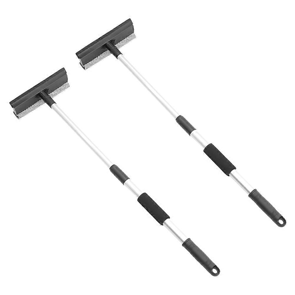 Window Squeegee with Dual Function for Cleaning 4Pcs