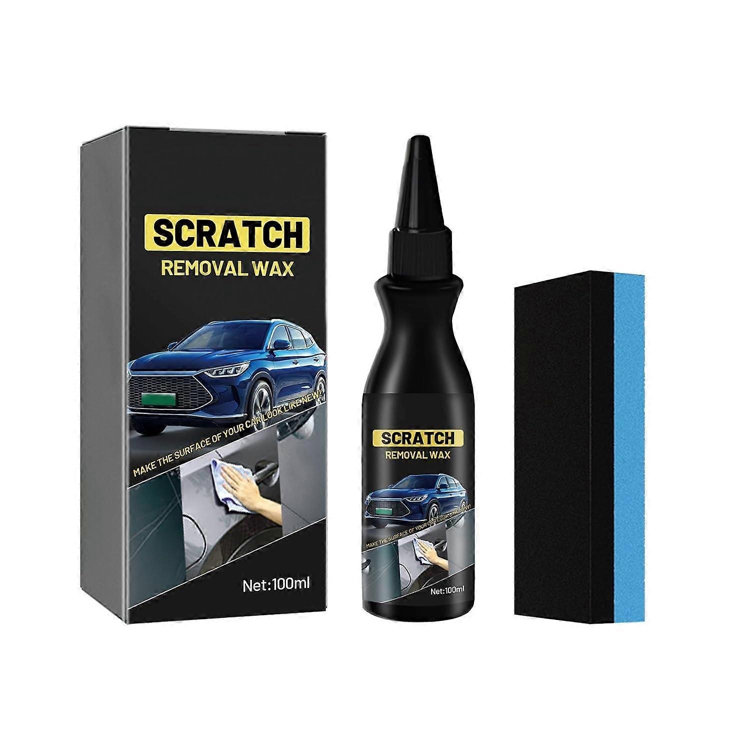 Car Scratch Remover Kit 2025 with Quick  Paste for All Paint Colors and Protective Finish
