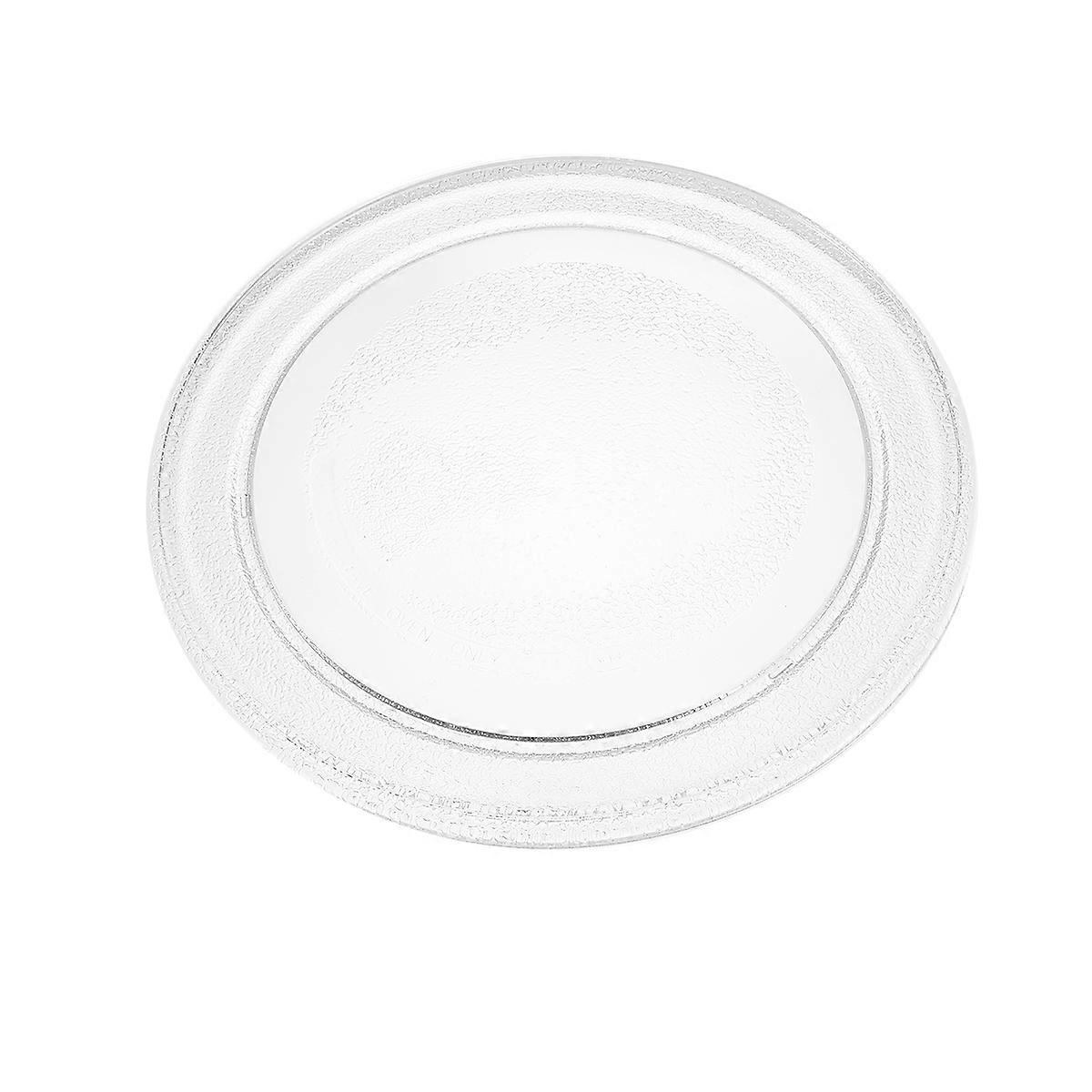 Replace Plate for Microwave Kitchen Use Microwave Safe Flat Base 24.50X24.50X2.00CM 1Pcs