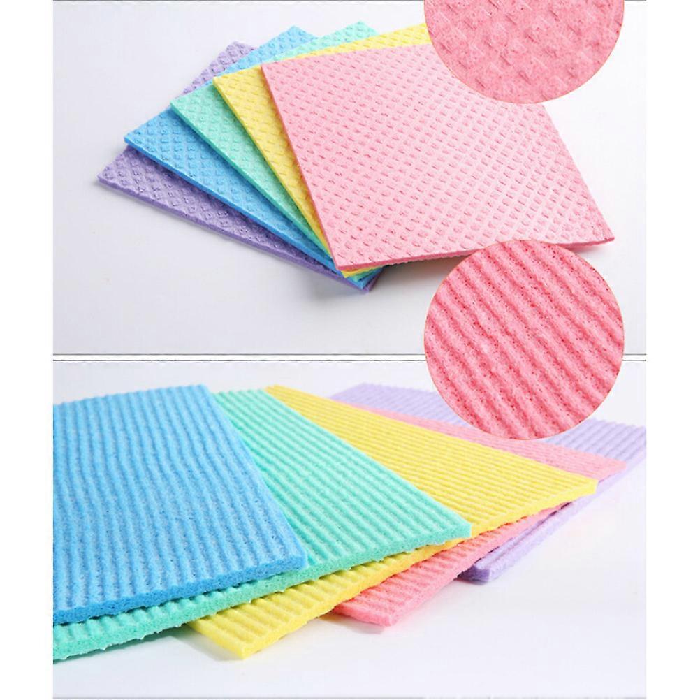 Multicolor Dishwashing Sponge Cleaner 3Pcs for Kitchen Cleaning Use