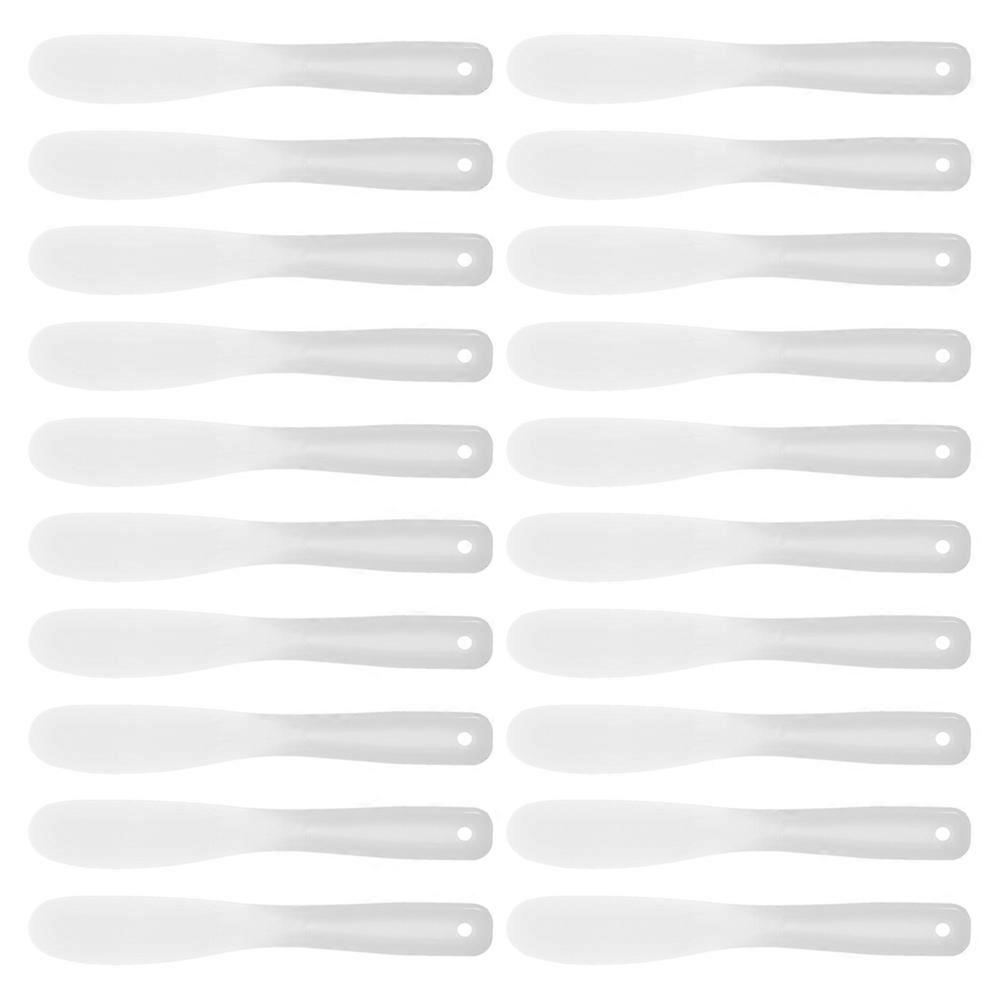 Silicone Makeup Spatula Face Cream Applicators for Cosmetics 80Pcs