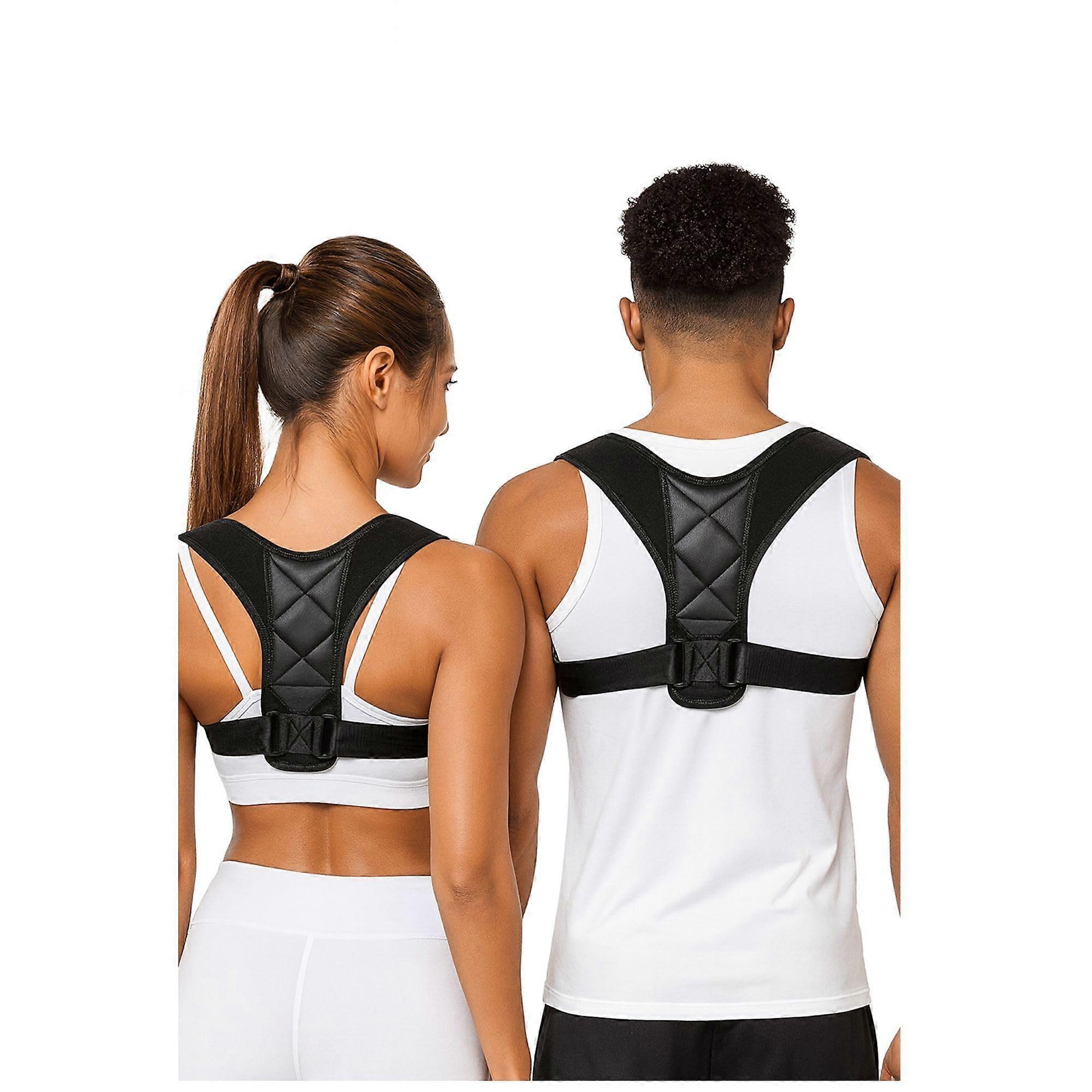 Posture Corrector with Lightweight Breathable Design and Adjustable Back Support Brace for AllDay Comfort