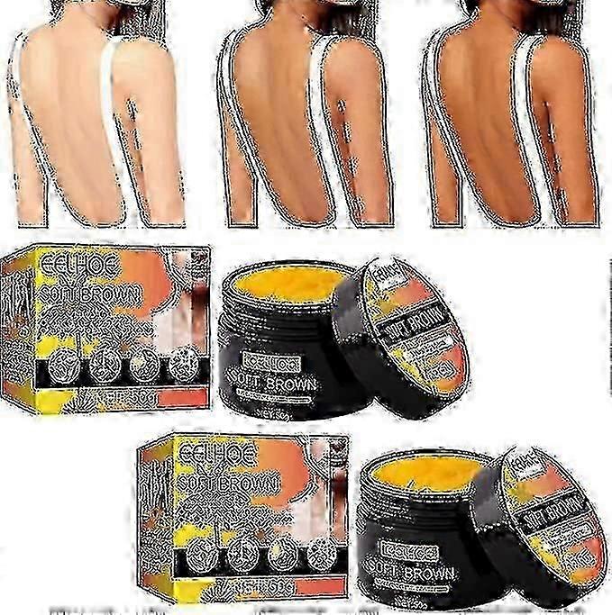 New model Eelhoe Soft Brown Tanning Gel (2pcs)- -5090390968672