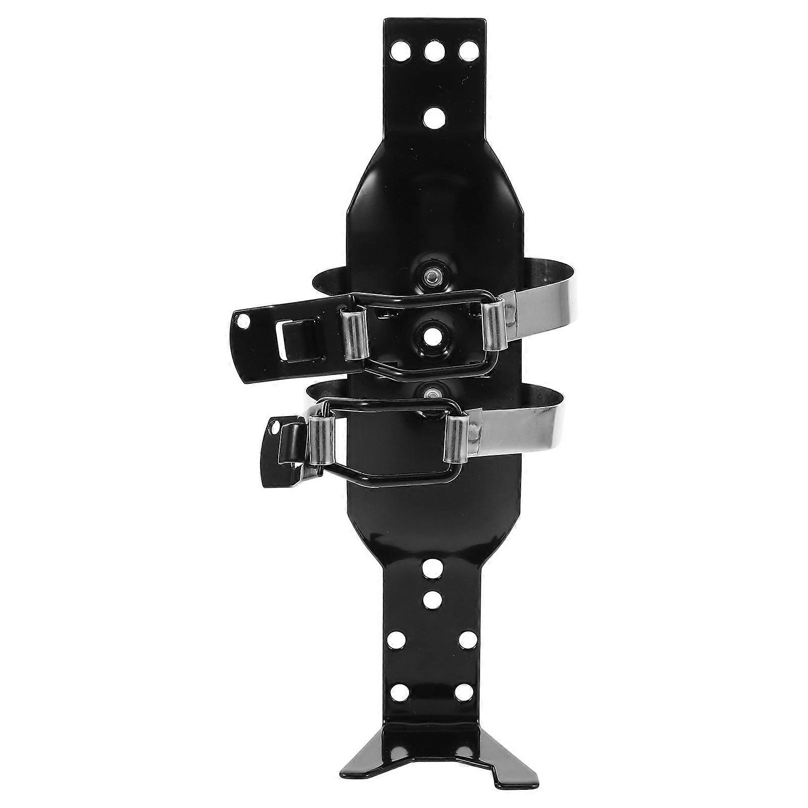 Fire Extinguisher Wall Rack Mount for Home Use Iron Black