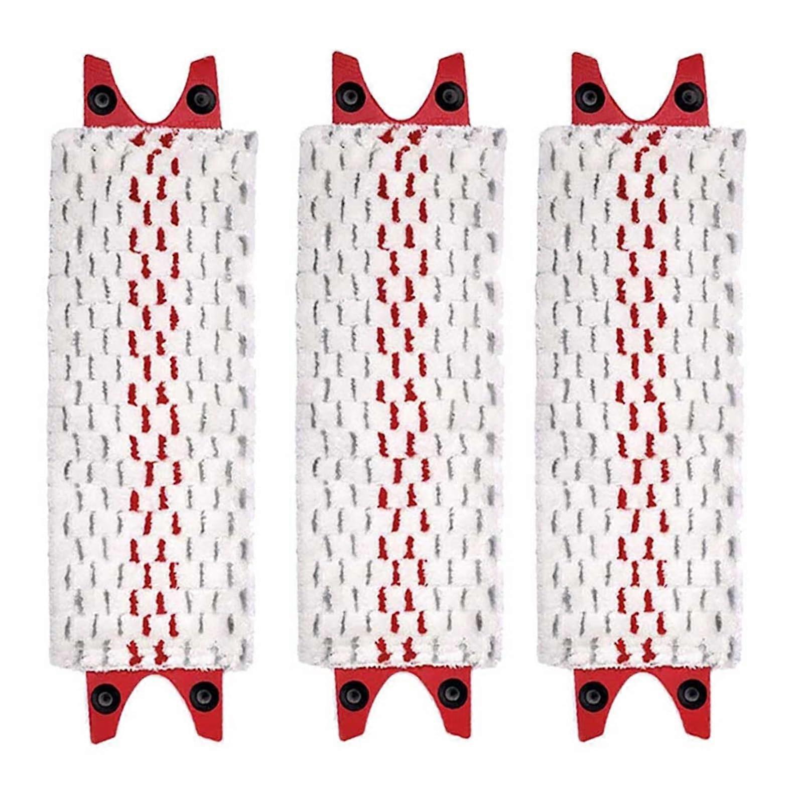 Replacement Head 3pcs Washable Refill Pads for Vileda UltraMax Mop Efficient Dirt Removal All Floors