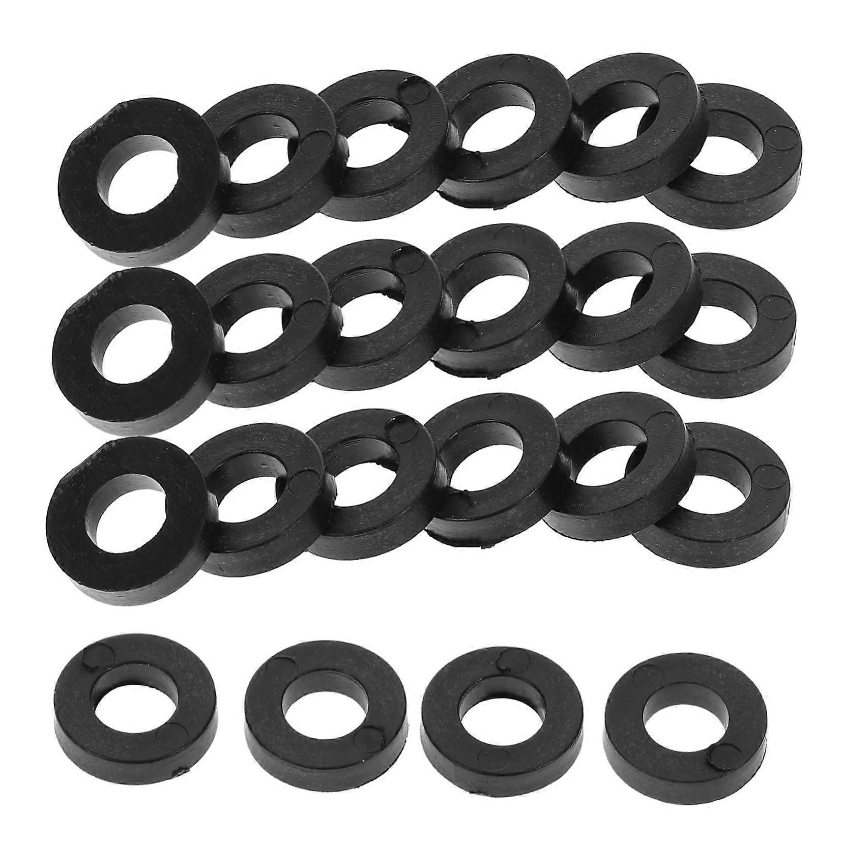 100pcs Plastic Drum Washers Vibration Dampening Non Slip Stability Scratch Protection for Jazz Kit