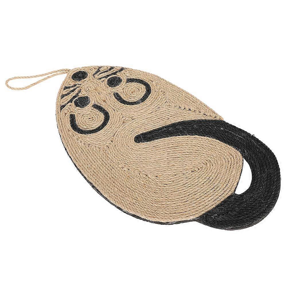 Cat Scratching Mat with Comfortable Sisal Surface for Indoor Cats and Versatile Hanging Design