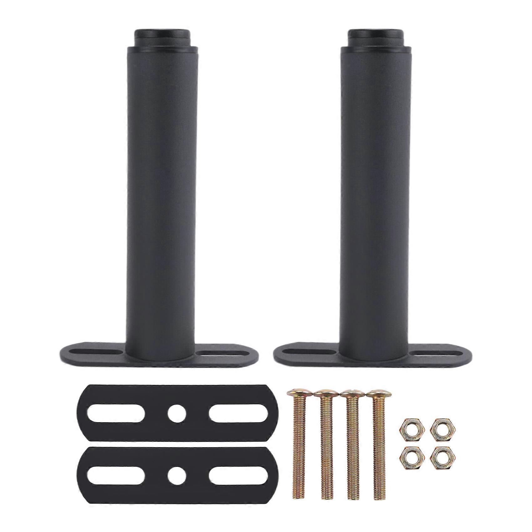 2PCS (7-13.5Inch) Adjustable Metal Bed Frame Support Legs