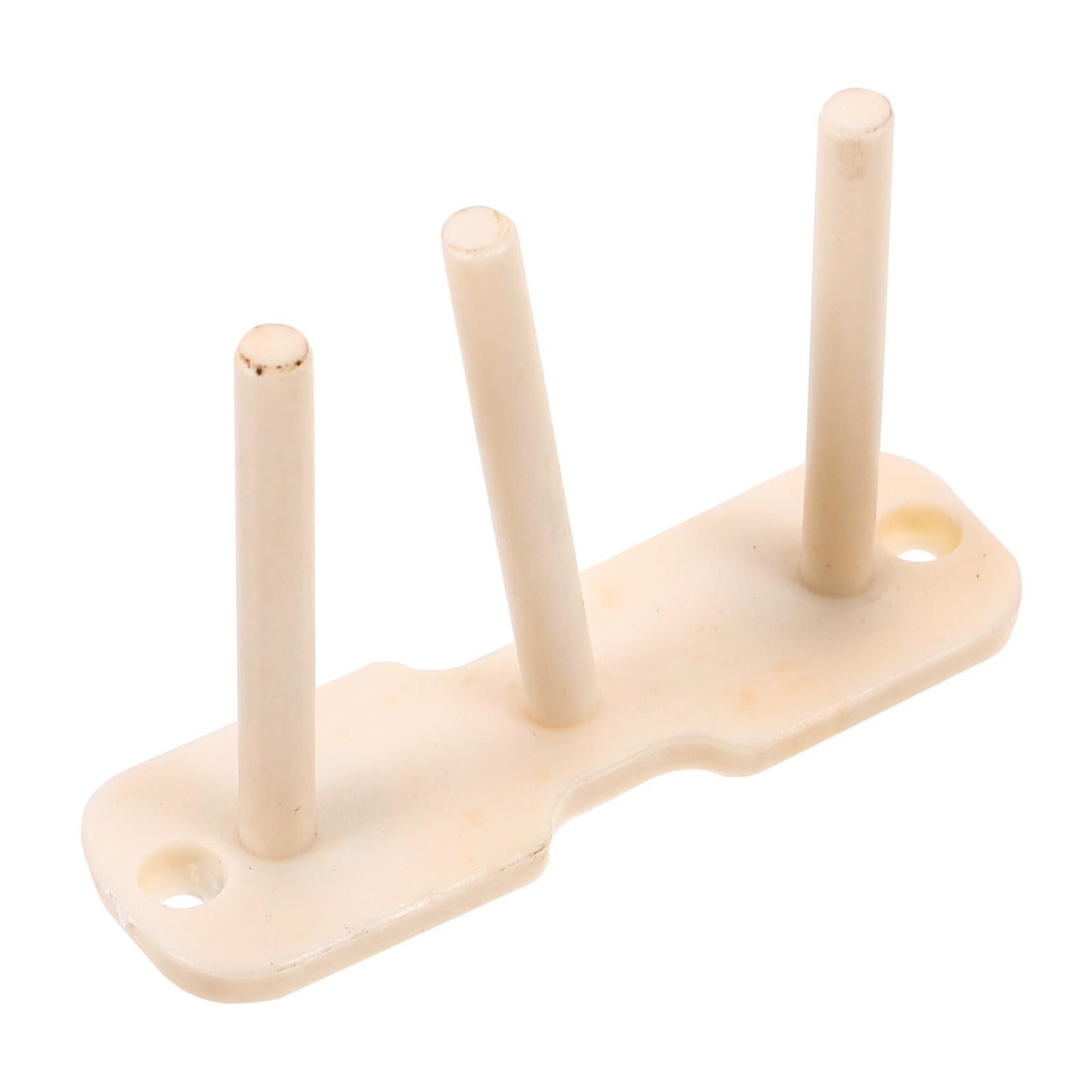 Thread Spool Holder with Bobbin Storage Rack for Compact Sewing Thread Organization