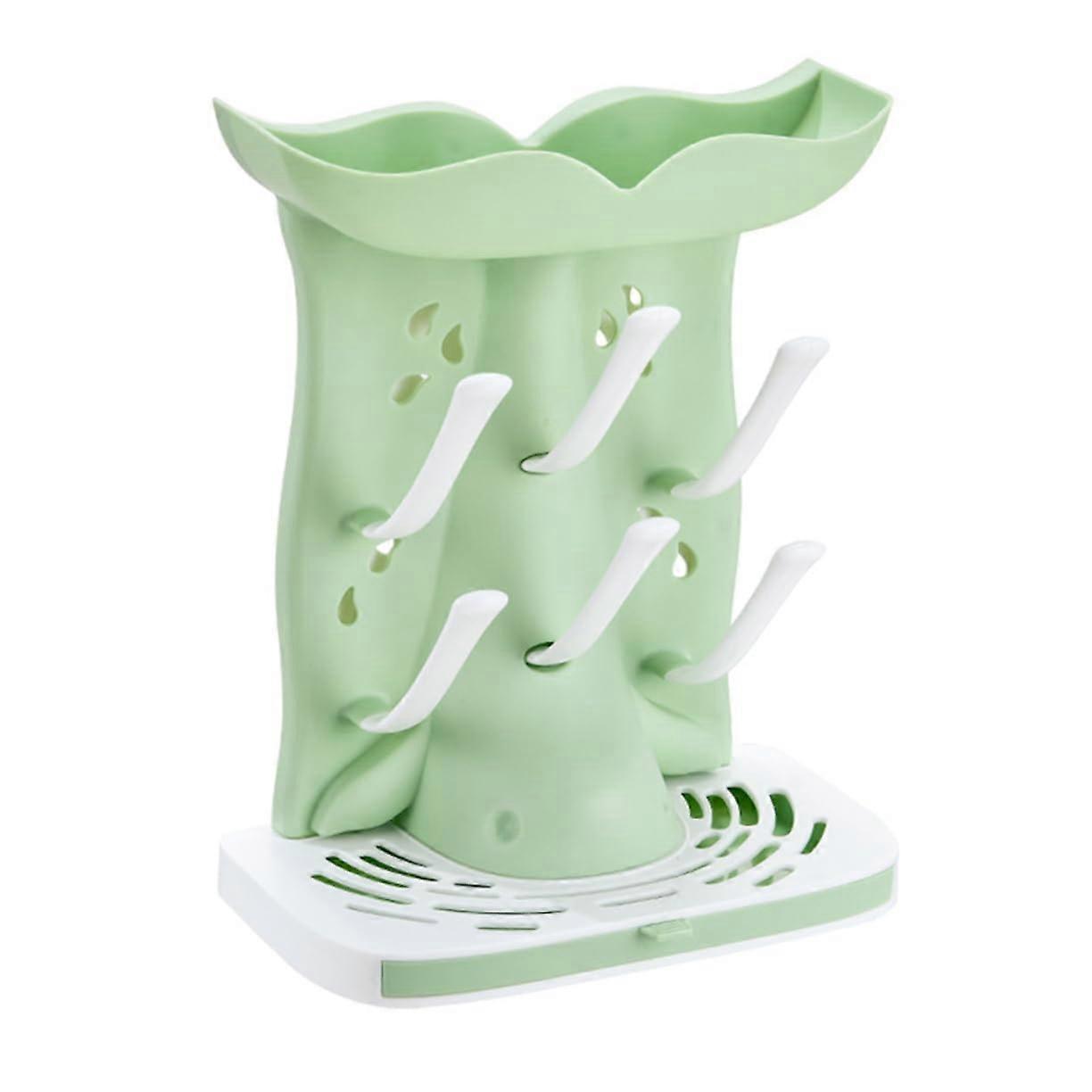 Bottle Drying Rack with SpaceSaving QuickDry Design and Upside Down Holder for Various Bottles