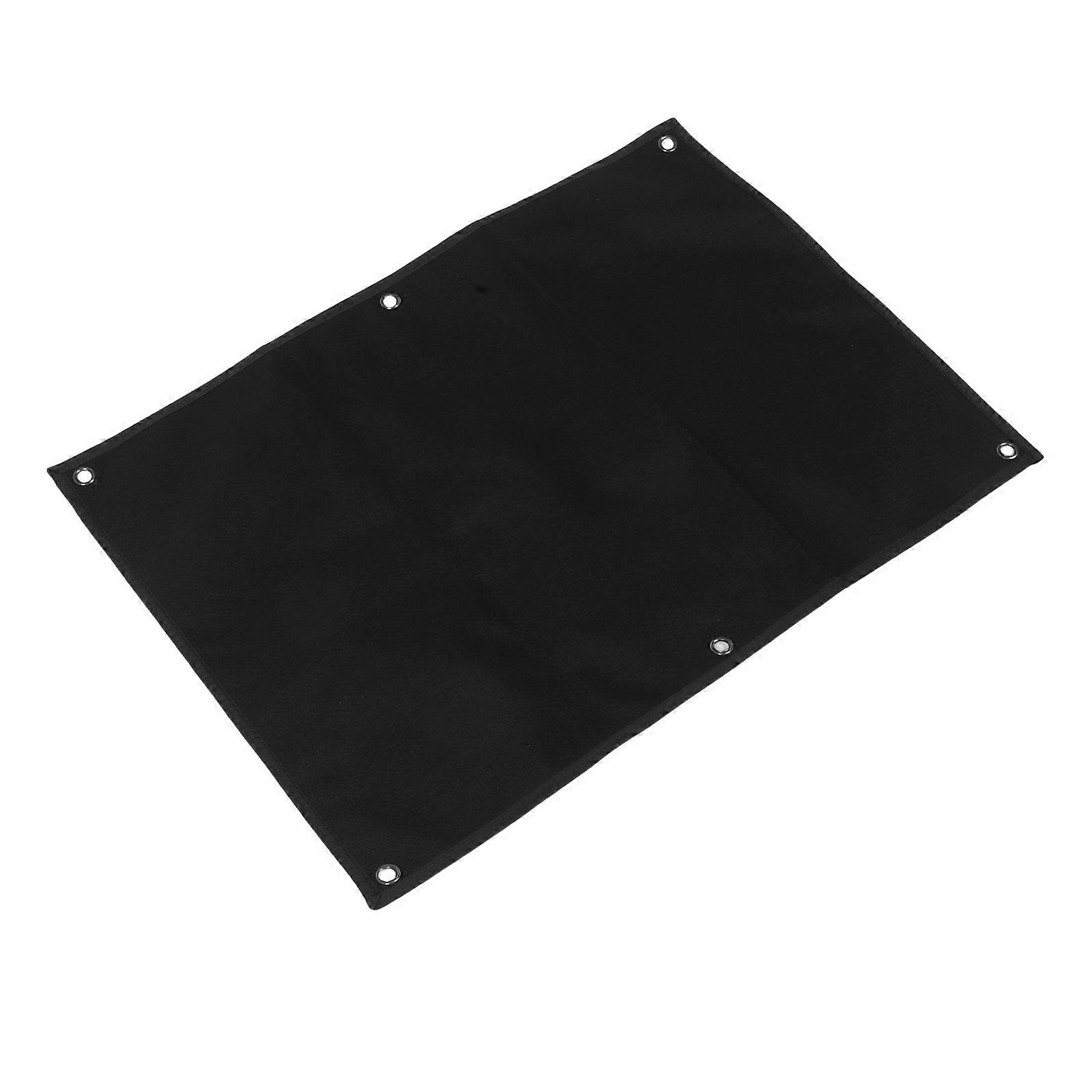 Black Patch Display Board for Hook and Loop Badges Organizer 5Pcs