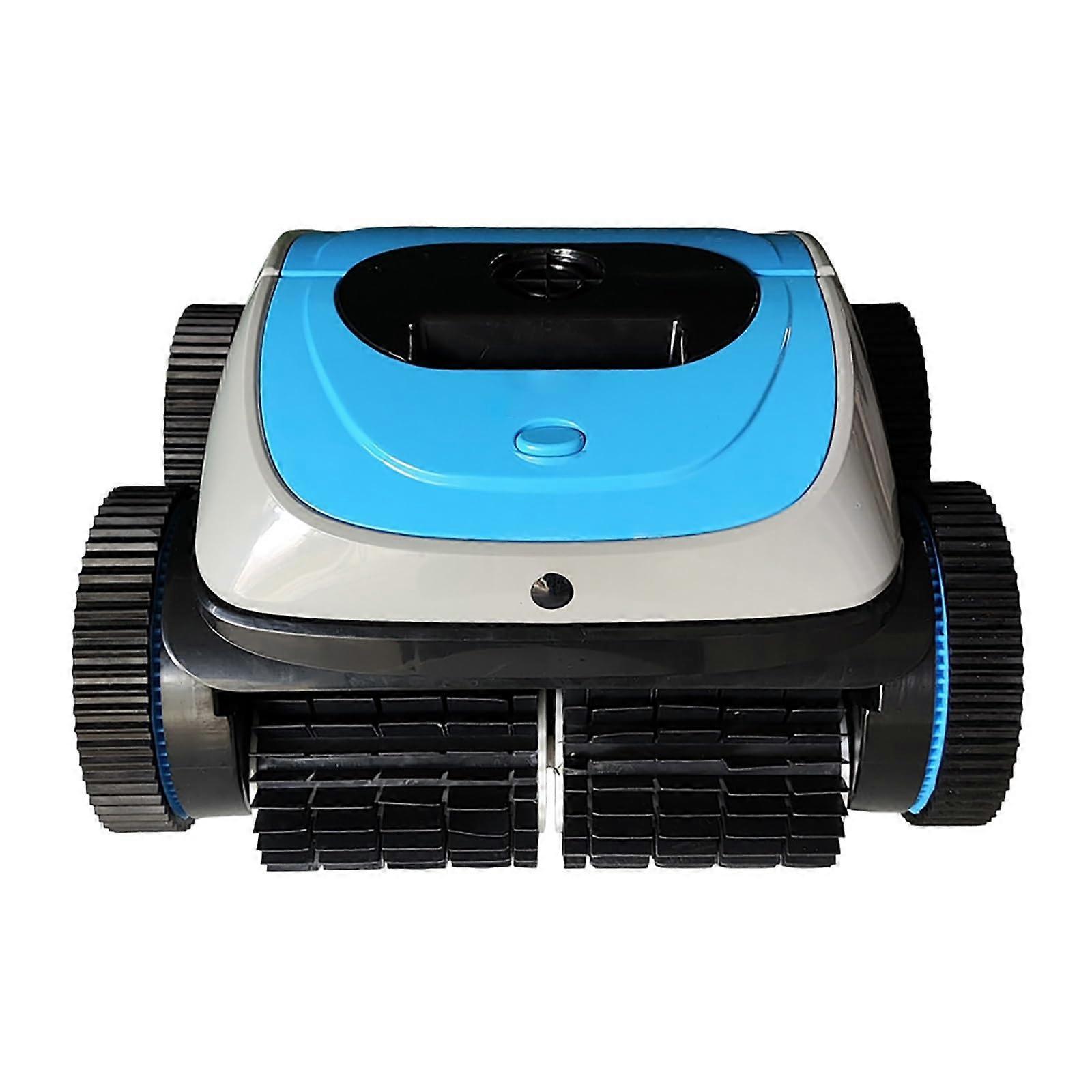 Robotic Pool Cleaner with Automatic Wall Climbing, Cordless Pool Vacuum for Inground Pools