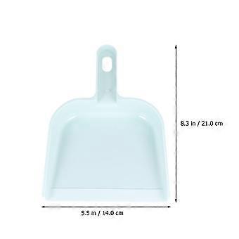 2 Sets Reptile Mini Broom Dustpan Set Pet Cleaning Tool Hamster Cleaning Supplies (Blue)