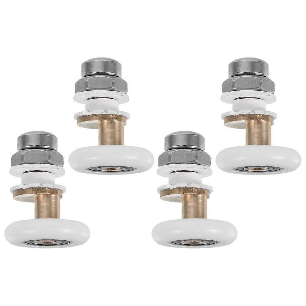 Shower Screen Door Rollers Replacement for Bathroom Doors 4Pcs Kit