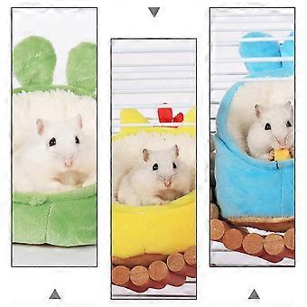 Cama de felpa para hámster, nido cálido y cómodo para mascotas (1 unidad)