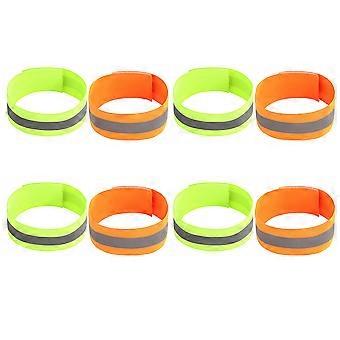 Utendørs reflekterende armbånd for sikkerhet 20 stk. fluorescerende armbånd for fotturer