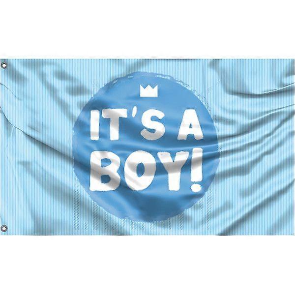 Babyshower 'It's A Boy' vlag A1197