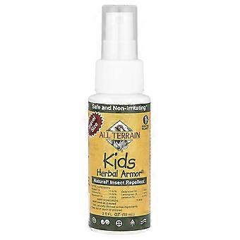 All Terrain, Kids Herbal Armor®, Natural Insect Repellent, 2.0 fl oz (59 ml), 4-Pack