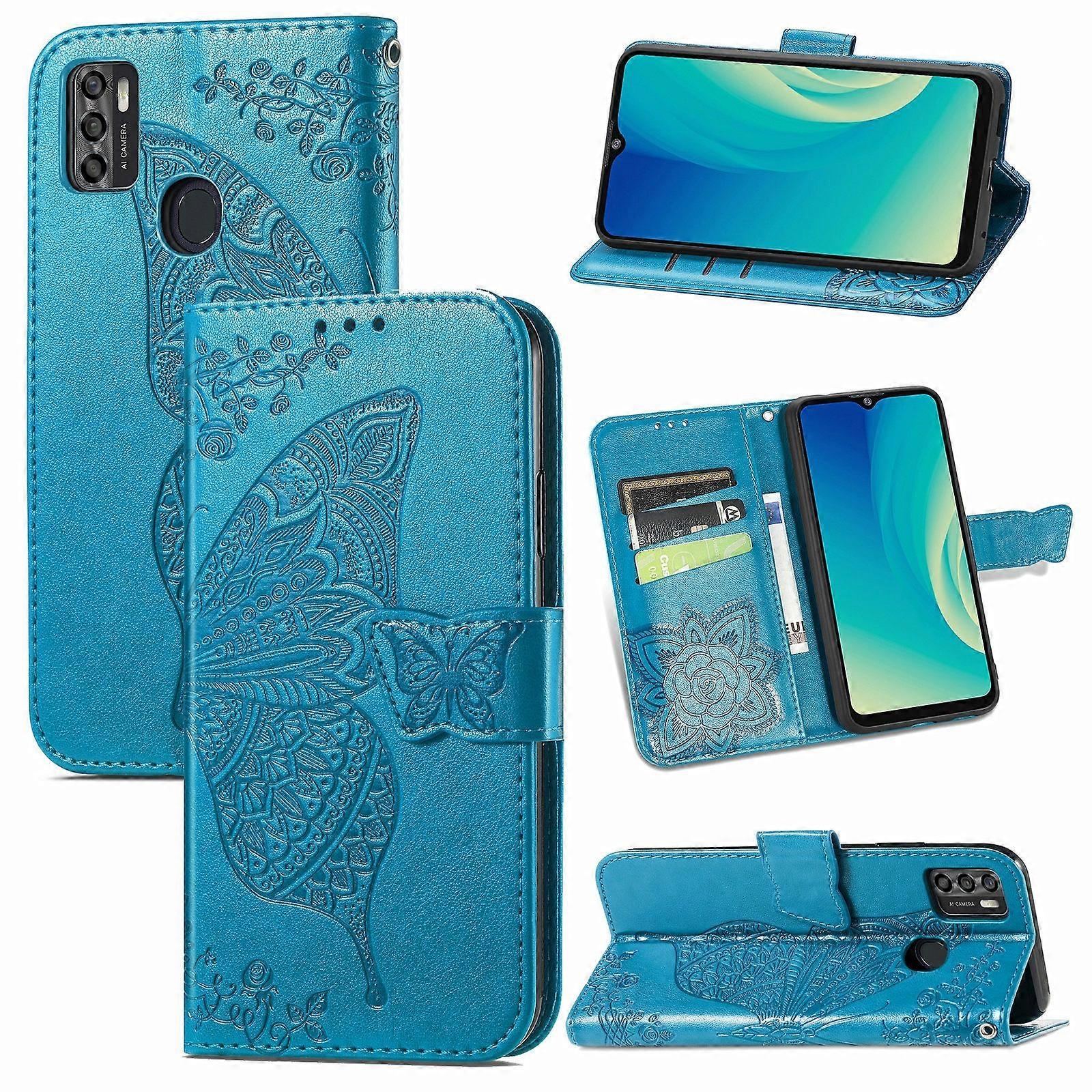 For ZTE Blade A7S 2020 Butterfly Case