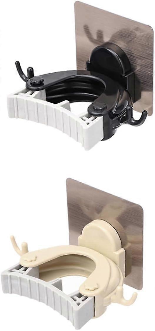 Perforated Broom Clips, Multifunctional Wall Mount, Random Color