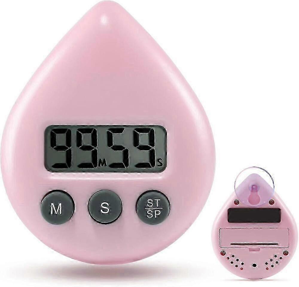 Magnetic Digital Kitchen Timer with Large Display, Countdown & Countup, Memory Recall, Compact for Cooking and Baking
