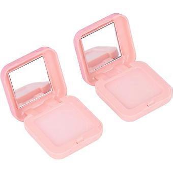 Pack Van 2 Parfum Solid Non-Volatile Aangename Lichte Geur Solid Balm Pocket Size Met Spiegel Voor Dating