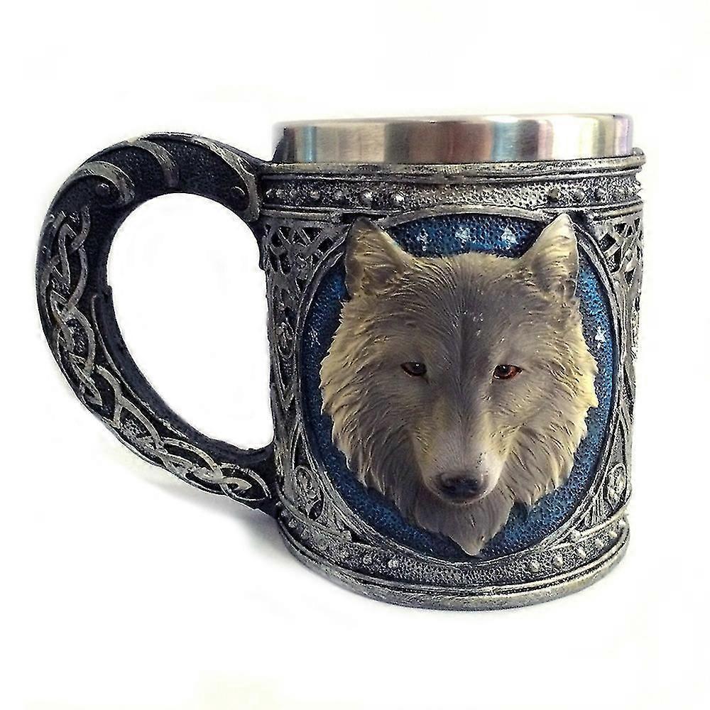 Colectionabil decorative Wolf Tankard (1buc, multicolor