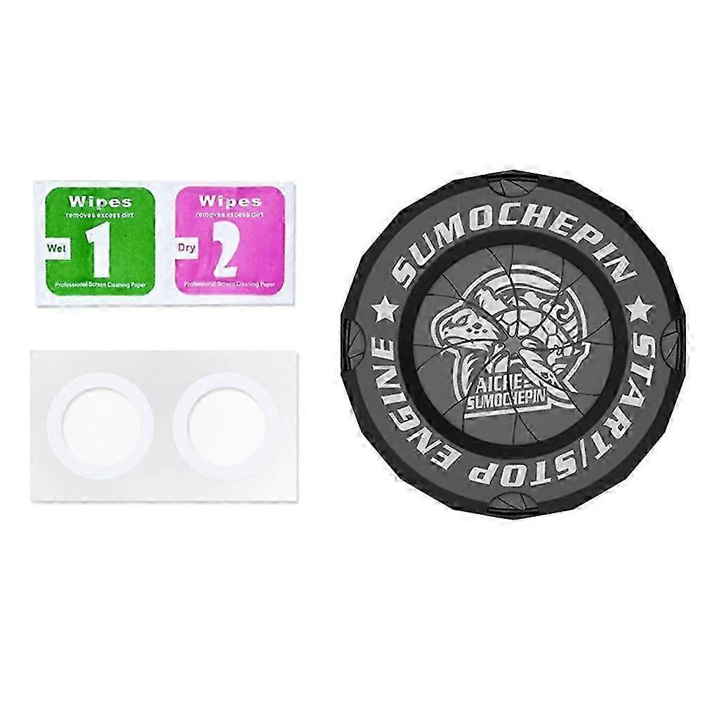 Compatible with car keyless start/ignition engine stop button protective cover