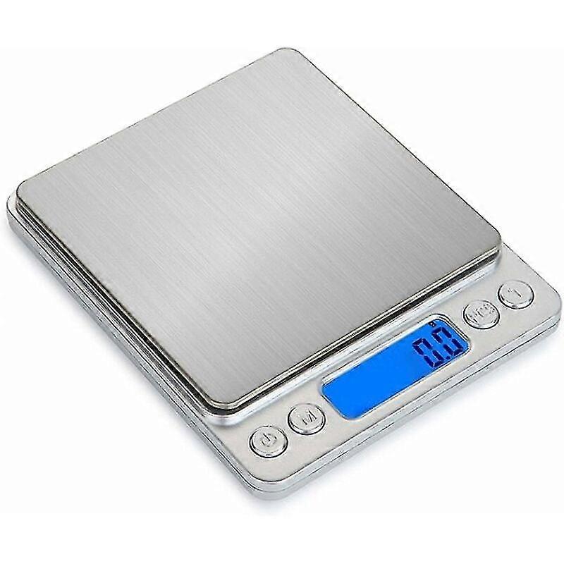 3000g/0.1g precision scale, kitchen scale/pocket scale/jewelry scale, high precision electronic scale, backlit LCD display, tare and PCS function