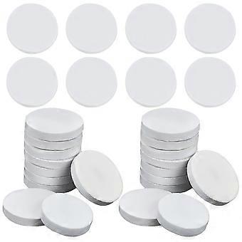 Nail Buffing Disc Self-Adhesive Polishing Pads for Nail 50Pcs Pack White