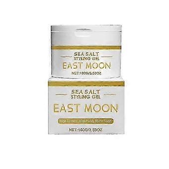 Sea Salt Styling Gel for Men, Strong Hold, Non Greasy, Long Lasting Natural, Matte Finish, High Texture Hair Styling Gel 100g