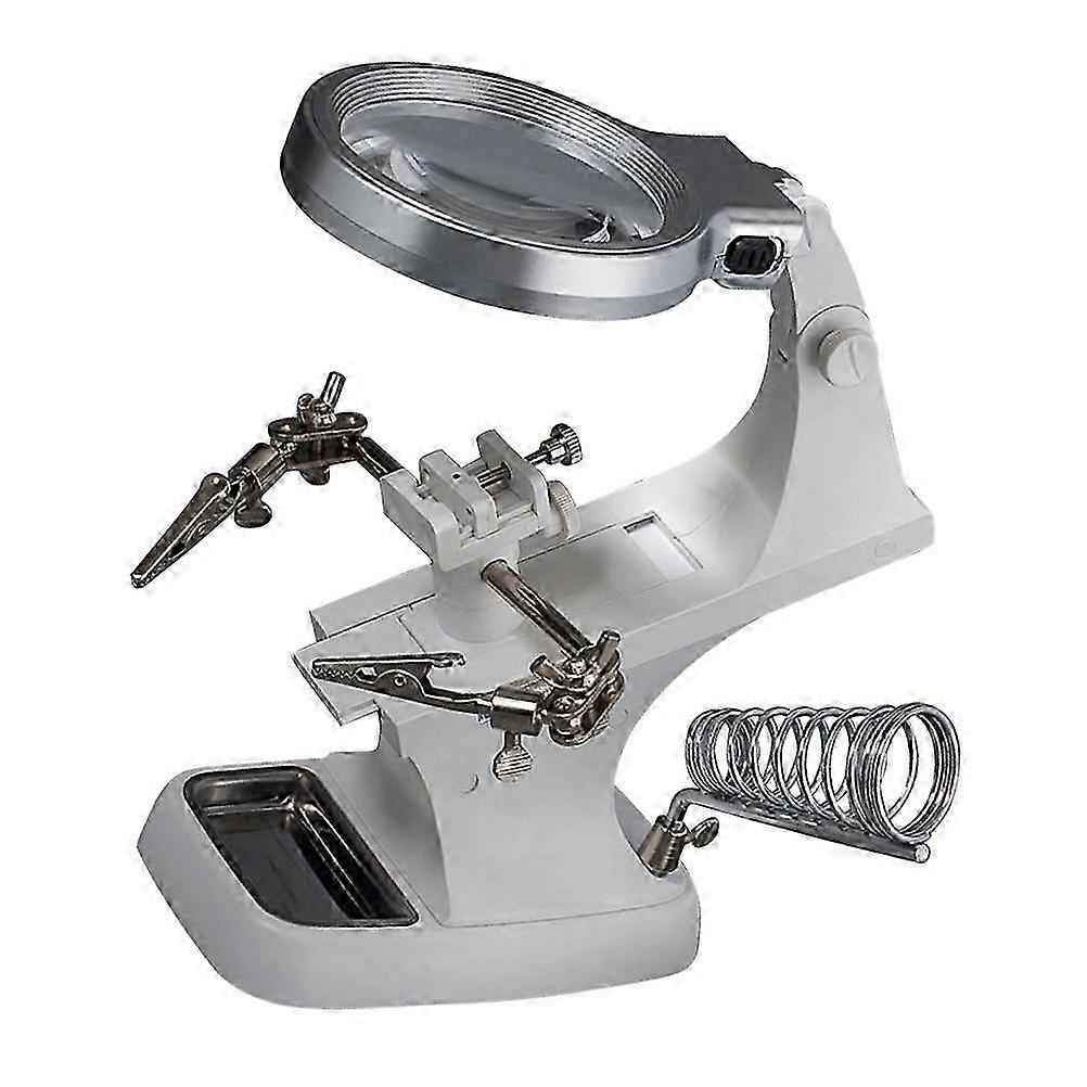 LED Desktop Magnifier Lamp compatible with Welding Lighting