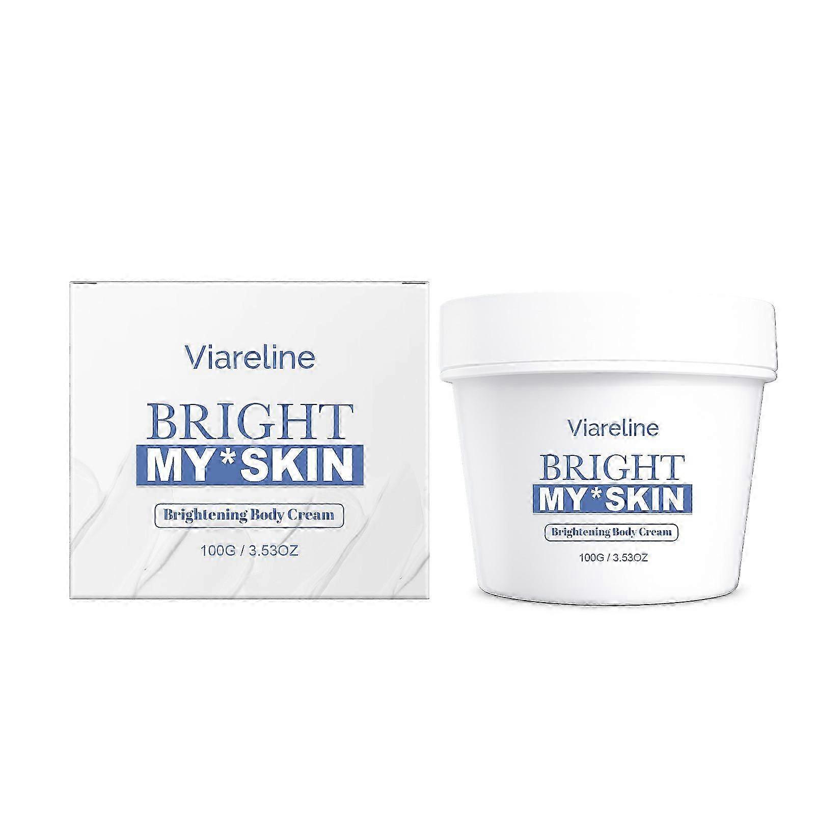 Masque au lait de riz et glutamate Bright My Skin, masque à l'argile de riz et glutamate, crème hydratante longue durée pour le visage et le corps, pour femmes et hommes. Nouveauté S07
