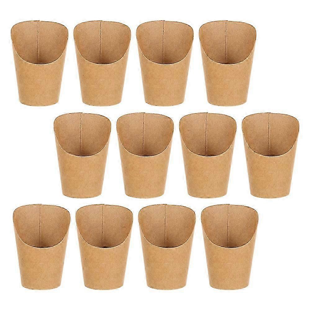 Fries Cups Snack for Serving 50Pcs Paper Cups