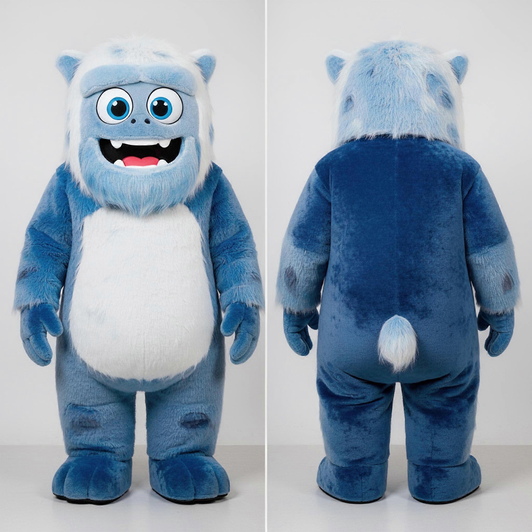 MASTICOT Navy Padded Yeti Mascot