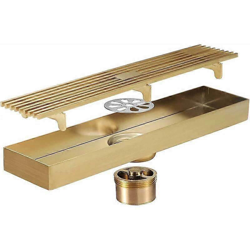 Linear Shower Drain, Durable Scratch-Resistant for Bathroom Kitchen Use
