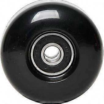Street, Cruiser & Longboard 2 Set Skateboard Wheels with Bearings 52x30mm PU Black & White
