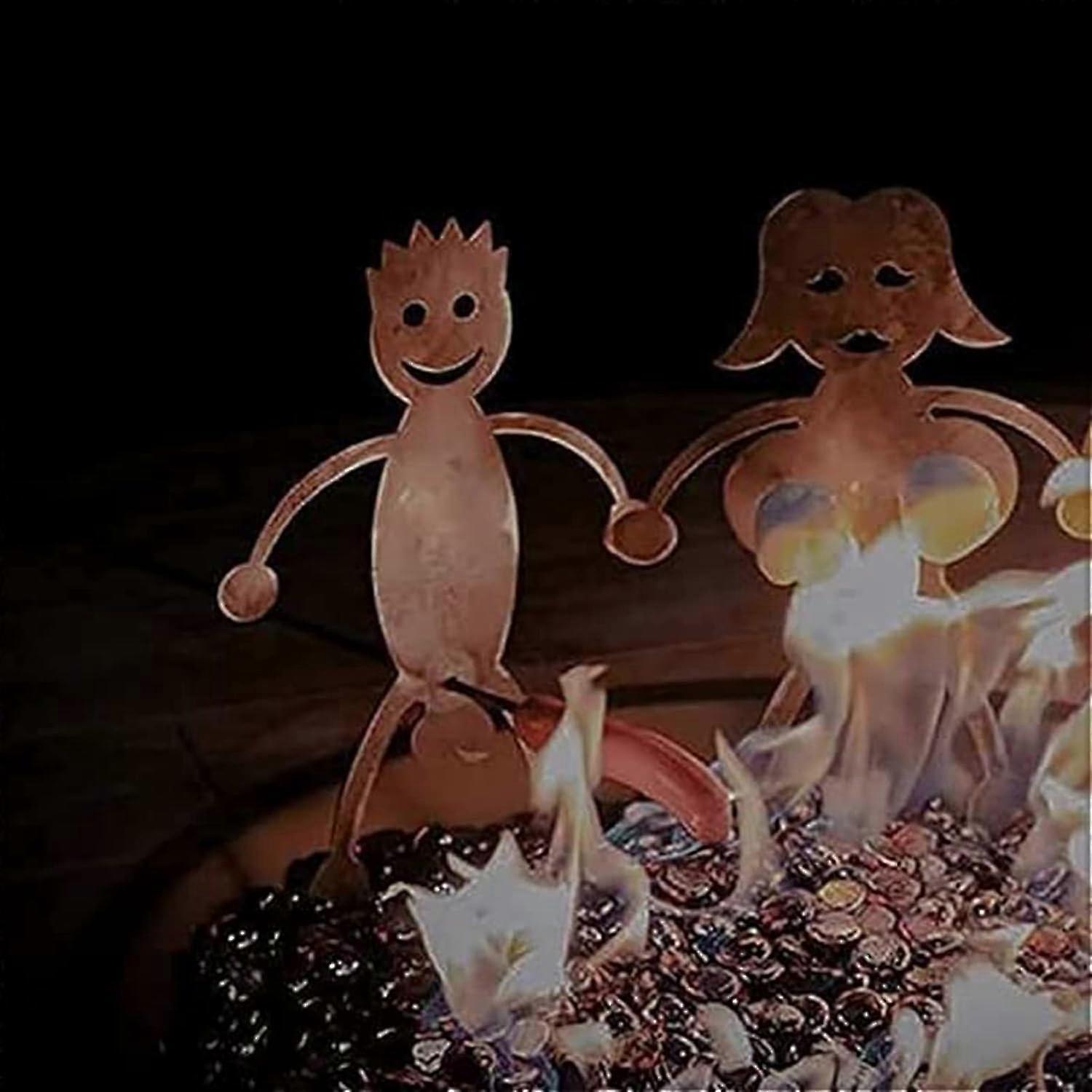 Funny Human-Shaped Fire Pit Roasters