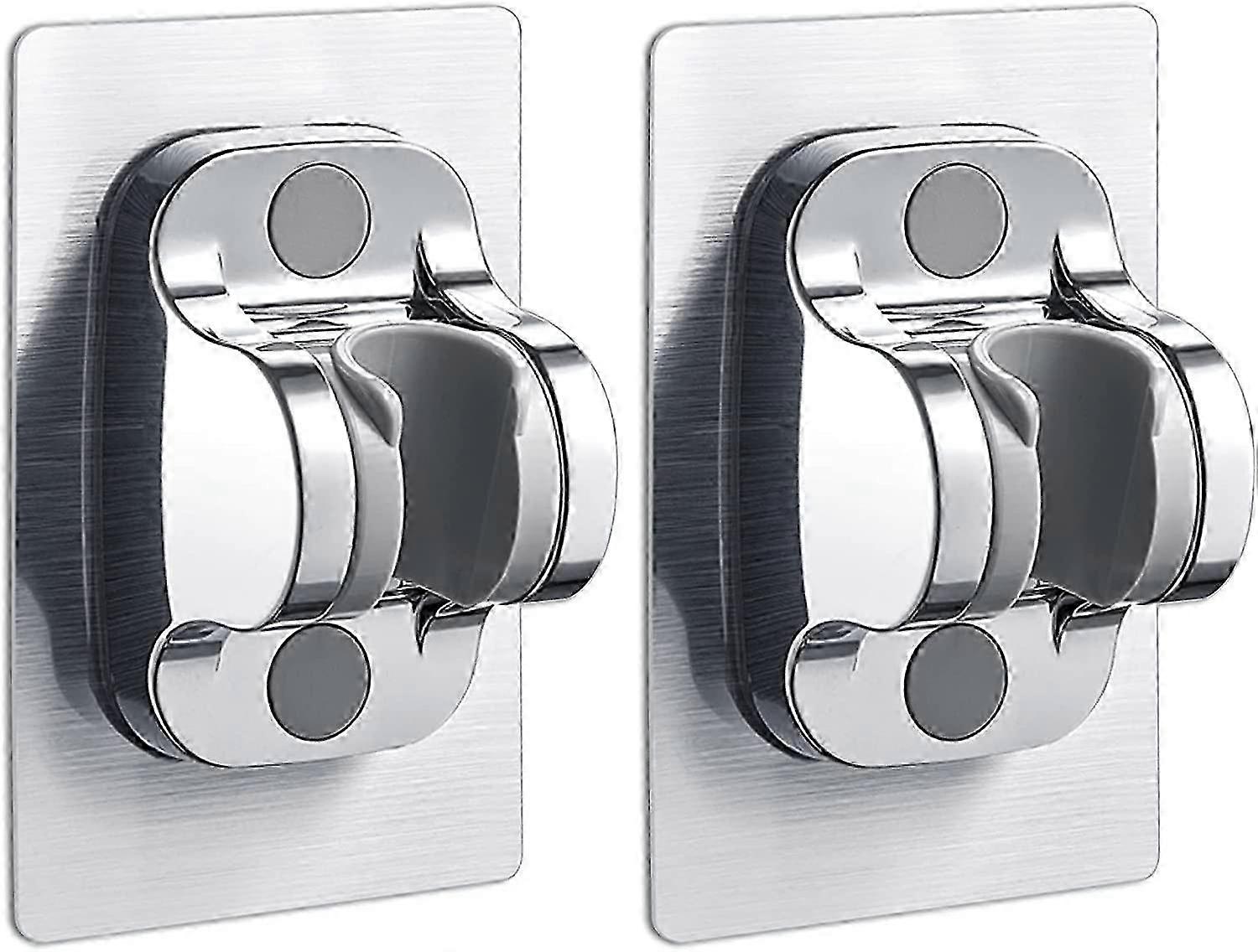 NoDrill Adjustable Shower Bracket Set