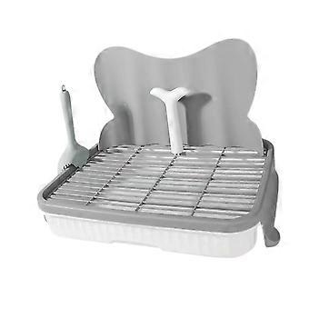 Spill-Resistant Large Dog Toilet Tray