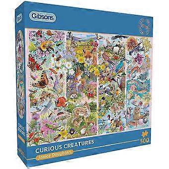 Curious Creatures Puzzel 500 Stukjes
